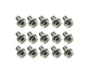 Square R/C M3 x 5mm Stainless Steel Button Head Hex Screws (15 pcs.)