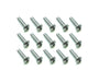 Square R/C M3 x 8mm Stainless Steel Button Head Hex Screws (15 pcs.)