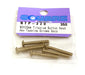 Square R/C M3 x 20mm Titanium Button Head Hex Screws (6 pcs.)