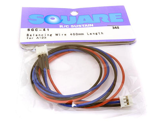 Square R/C Balancing Extension Wire - 400mm Length for (A123 )