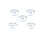 Square R/C 2mm Aluminum Lock Nuts, Thin-type (Silver) 5 pcs.