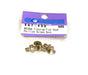 Square R/C M4 x 6mm Titanium Flat Head Phillips Screws (6 pcs.)