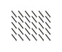 Square R/C M3 x 25mm Black Steel Flat Head Hex Screws (30 pcs.)