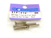 Square R/C M3 x 16mm Titanium Flat Head Hex Screws (6 pcs.)