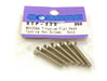 Square R/C M3 x 20mm Titanium Flat Head Hex Screws (6 pcs.)