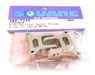 Square R/C Aluminum Front Caster Blocks, 6-degree 1-Piece Design for Tamiya WR02