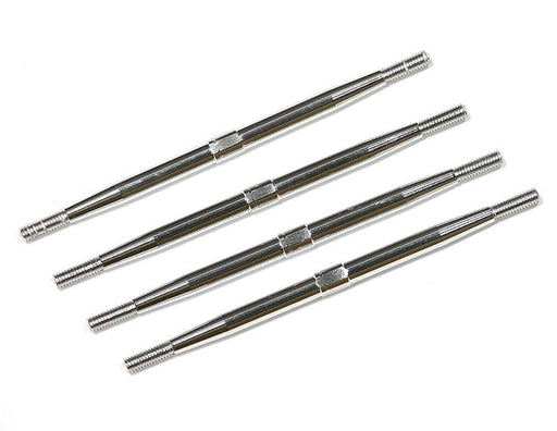 Aluminum Standard Pushrod (4) for 1/10 Revo, E-Revo (-2017), Summit