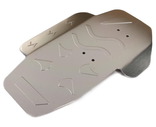 V2 Silver Center Skid Plate for 1/10 Revo 2.5 & 3.3 (Requires T3113 or T3144)