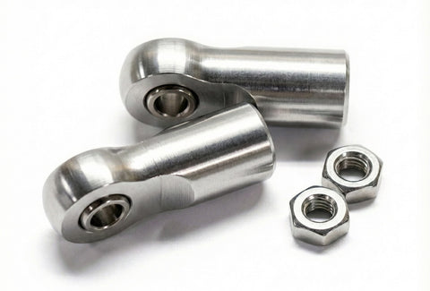 Alloy Ball End 3mm (2) for Stock 1/10 Revo, E-Revo, Summit & Slayer(both) Shocks