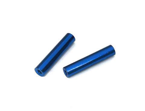 Blue Billet Alloy Bulkhead Brace Upgrade for Traxxas 1/10 T-Maxx Trucks - Pair