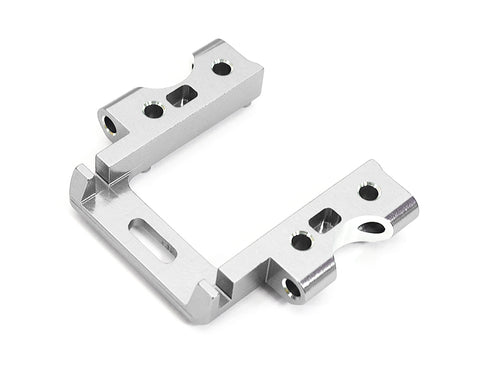 Silver Aluminum Alloy Front Bulkhead for HPI 1/10 RTR3 (must use w/ T3782)