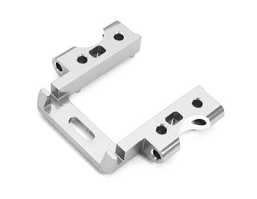 Silver Aluminum Alloy Front Bulkhead for HPI 1/10 RTR3 (must use w/ T3782)