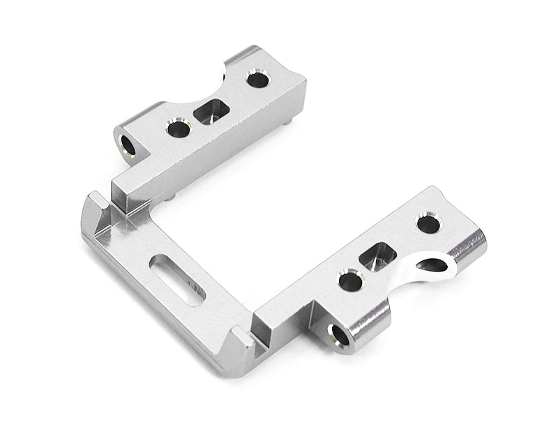 Silver Aluminum Alloy Front Bulkhead for HPI 1/10 RTR3 (must use w/ T3782)