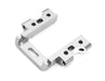 Silver Aluminum Alloy Front Bulkhead for HPI 1/10 RTR3 (must use w/ T3782)