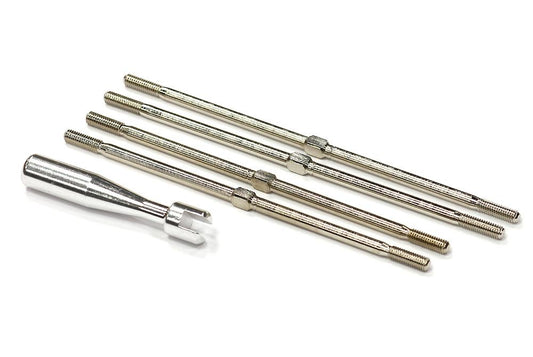 Super Duty Wide Turnbuckle Set for E/T-Maxx (3906, 4907, 4908, 4909, 4910)