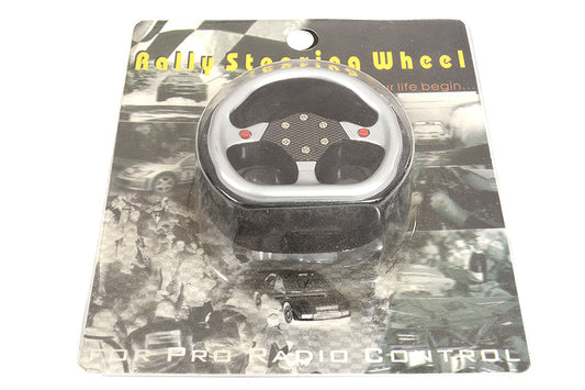 Modified Steering Wheel for Airtronics MX-3 CS2P XL2P (Silver)