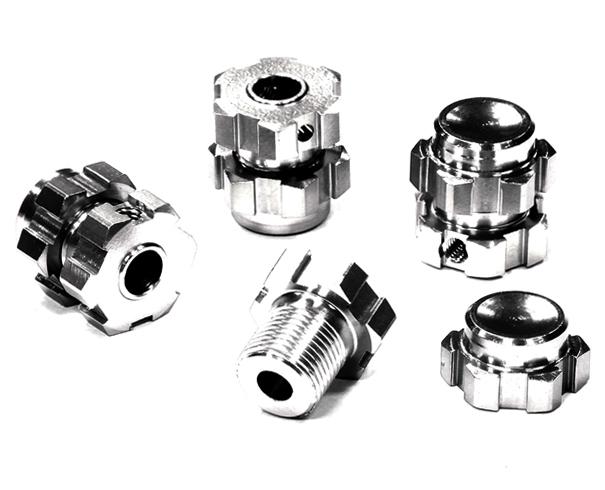 Machined Wheel 17mm Hex Adapter(4) +0mm Offset for 1/10 E-Revo(-2017) & Revo 3.3