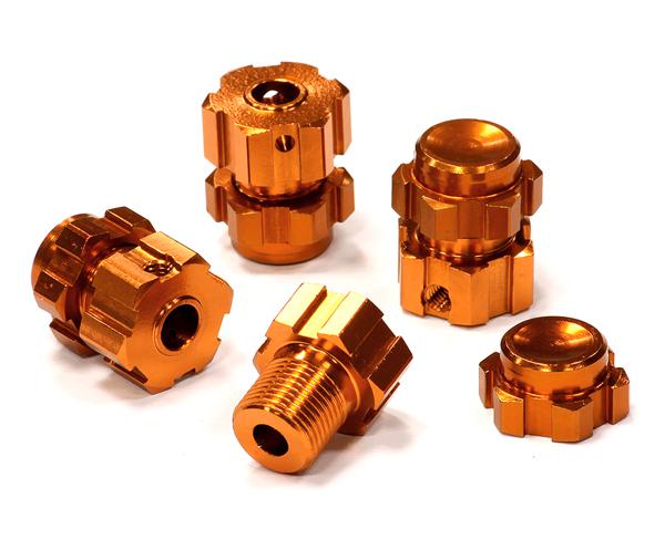 Machined Wheel 17mm Hex Adapter(4) +3mm Offset for 1/10 E-Revo(-2017) & Revo 3.3