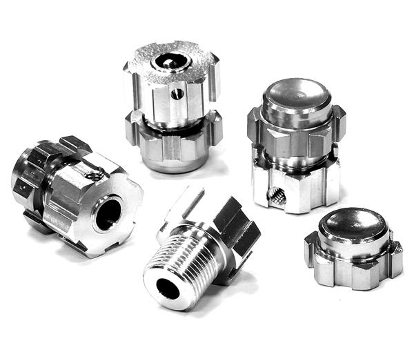 Machined Wheel 17mm Hex Adapter(4) +3mm Offset for 1/10 E-Revo(-2017) & Revo 3.3