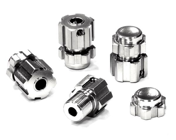 Machined Wheel 17mm Hex Adapter(4) +6mm Offset for 1/10 E-Revo(-2017) & Revo 3.3