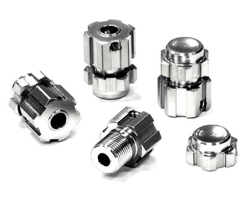 Machined Wheel 17mm Hex Adapter(4) +6mm Offset for 1/10 E-Revo(-2017) & Revo 3.3