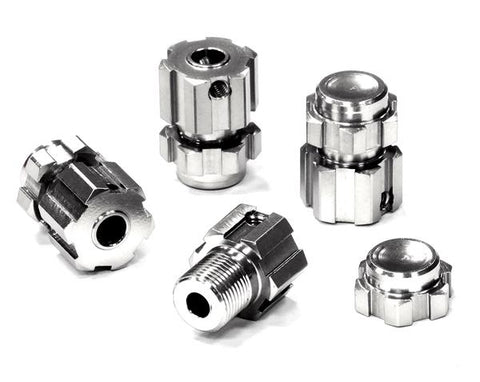 Machined Wheel 17mm Hex Adapter(4) +6mm Offset for 1/10 E-Revo(-2017) & Revo 3.3