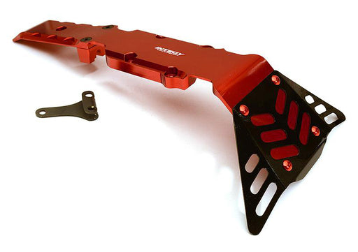 Machined Front+Mid Skid Plate for Traxxas 1/10 E-Revo (-2017), Revo 3.3, Summit