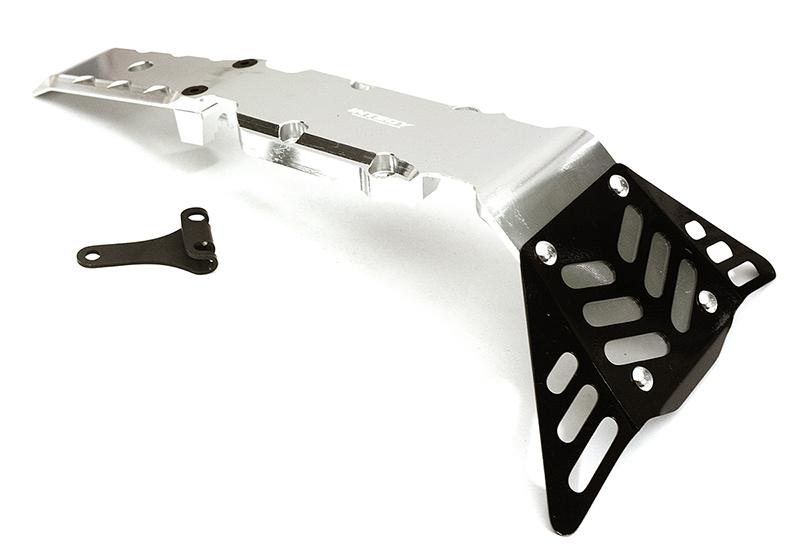 Machined Front+Mid Skid Plate for Traxxas 1/10 E-Revo (-2017), Revo 3.3, Summit