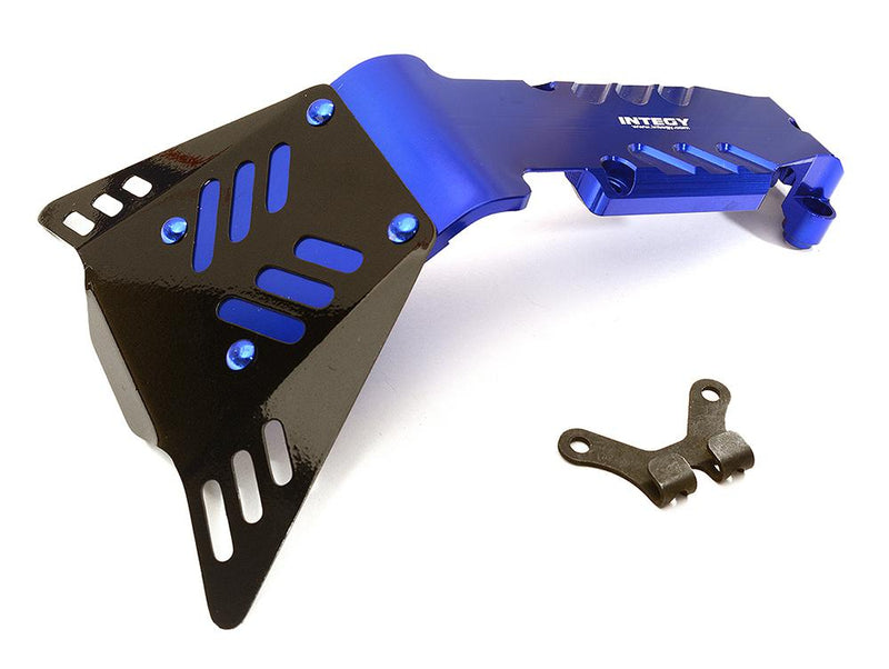 Billet Machined Rear Skid Plate for Traxxas 1/10 E-Revo(-2017), Revo 3.3, Summit