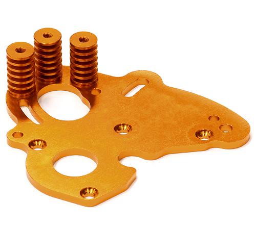 Billet Machined Motor Heatsink Plate for Traxxas 1/10 E-Revo(-2017) (Dual Motor)