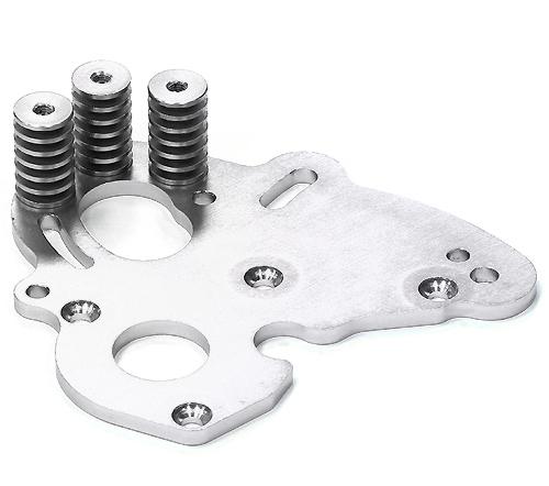 Billet Machined Motor Heatsink Plate for Traxxas 1/10 E-Revo(-2017) (Dual Motor)