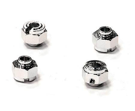 Billet Machined Alloy 12mm Hex Wheel Hub (4) for HPI Savage XS Flux