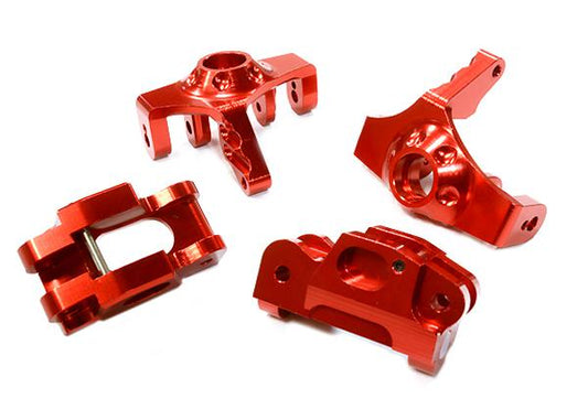 Billet Machined Steering Knuckle & Caster Block Set for HPI 1/12 Savage XS Flux