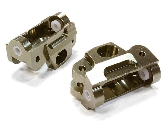 Billet Machined Caster Blocks for HPI 1/12 Savage XS Flux