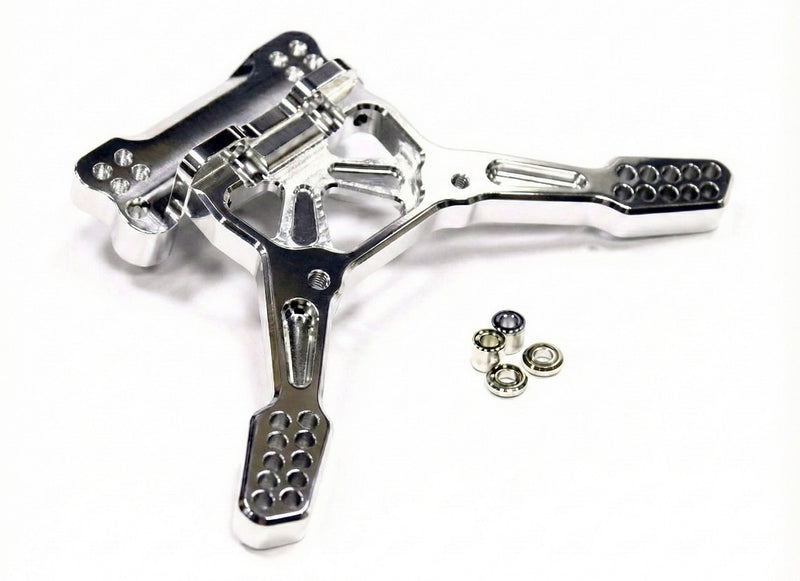 Billet Machined Rear Shock Tower for HPI 1/10 Nitro Firestorm Stadium Truck