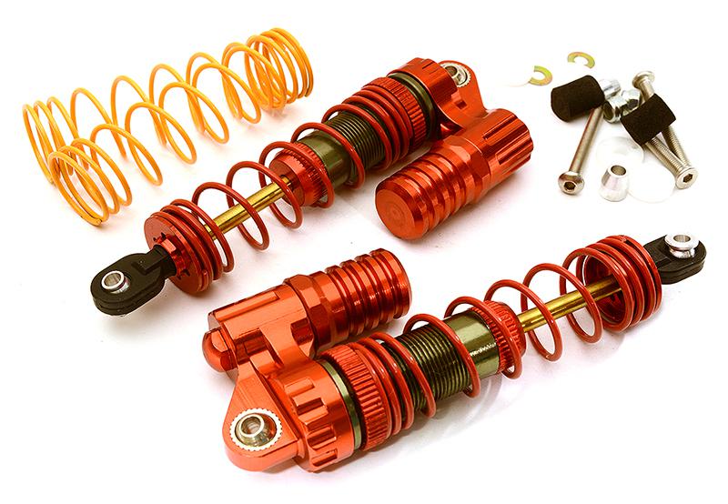 Billet Machined Front Piggyback Shock Set (2) for HPI Blitz (L=86mm)