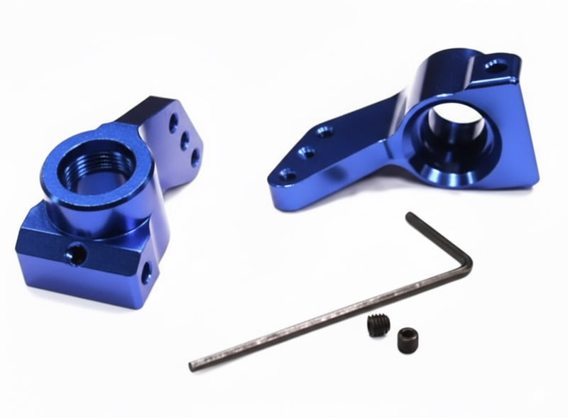 Billet Machined Rear Hub Carriers for HPI Blitz (ball bearing 10mm O.D.)