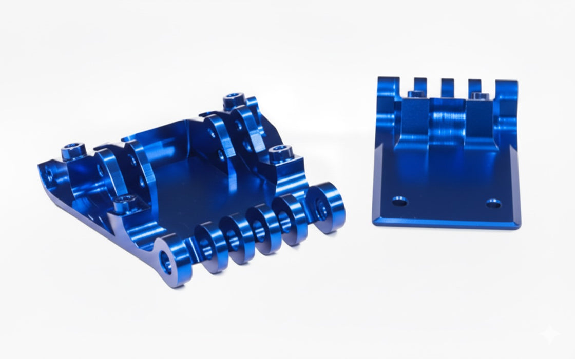 Billet Machined Skid Plate Set for HPI 1/10 Blitz Short Course Truck