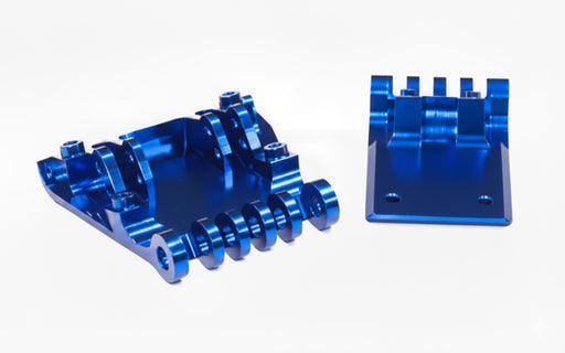 Billet Machined Skid Plate Set for HPI 1/10 Blitz Short Course Truck