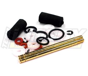 Rear Piggyback Shock Rebuild Kit (2) for T6648 Type HPI Blitz Shocks