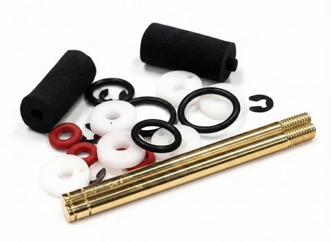 Rear Piggyback Shock Rebuild Kit (2) for T6648 Type HPI Blitz Shocks