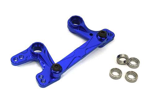 Billet Machined Alloy Steering Bell Crank Set for Traxxas 1/10 Nitro Rustler