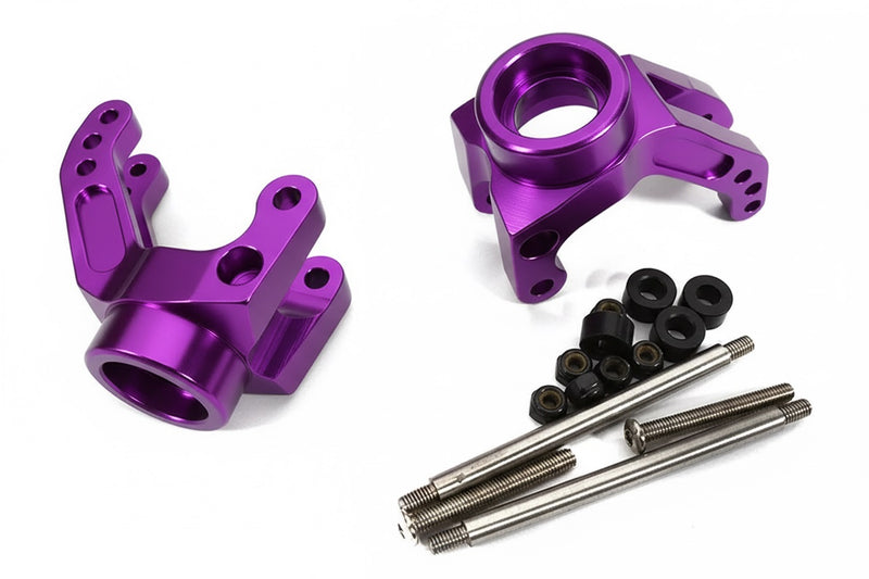 Billet Machined Rear Hub Carriers for HPI 1/8 Savage-X, 21 & 25 Monster Truck