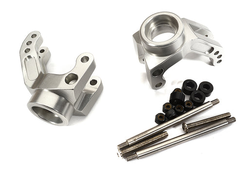 Billet Machined Rear Hub Carriers for HPI 1/8 Savage-X, 21 & 25 Monster Truck