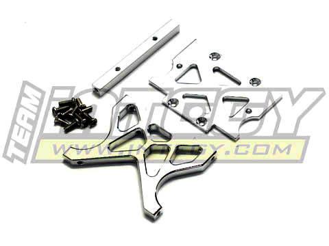 Billet Machined Main Chassis Support Mount for HPI 1/10 E-Savage Monster Truck