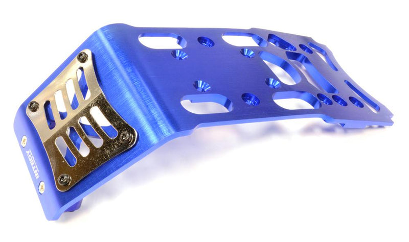 Billet Machined Skid Plate for HPI 1/8 Savage XL, Flux & X 4.6 RTR Monster Truck