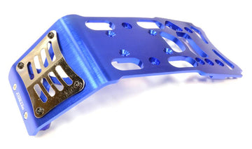 Billet Machined Skid Plate for HPI 1/8 Savage XL, Flux & X 4.6 RTR Monster Truck