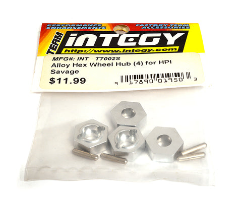 Alloy 14mm Hex Wheel Hub (4) for HPI Savage 21 & 25