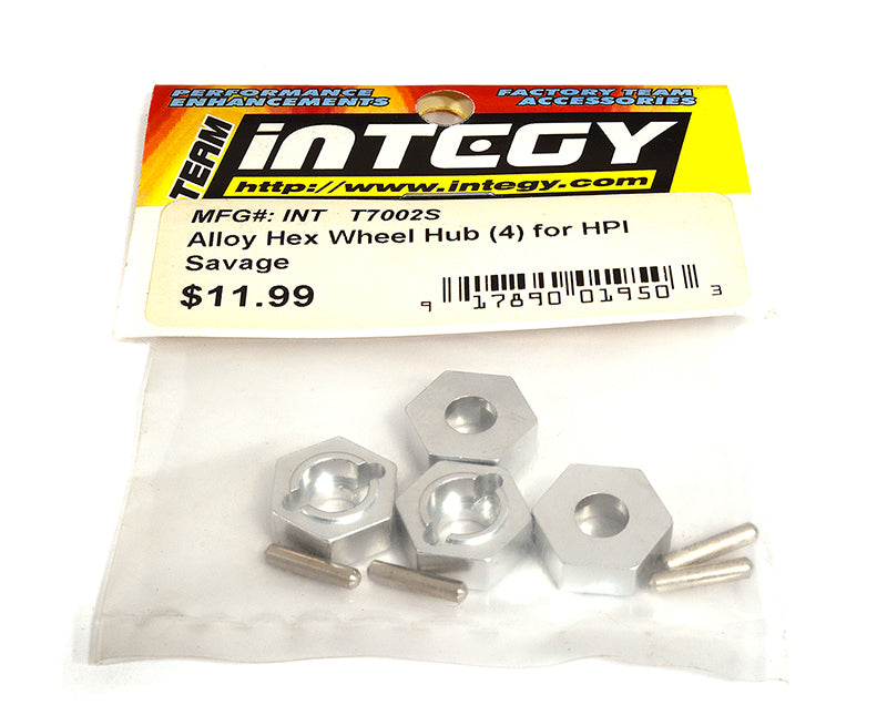 Alloy 14mm Hex Wheel Hub (4) for HPI Savage 21 & 25