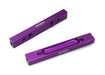 Billet Machined Bulkhead Brace (2) for HPI 1/8 Savage-X, 21 & 25 Monster Truck